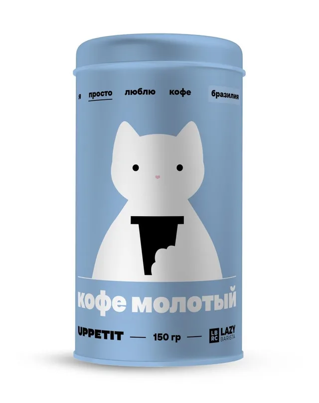 Кофе натуральный жареный молотый в банке UPPETIT